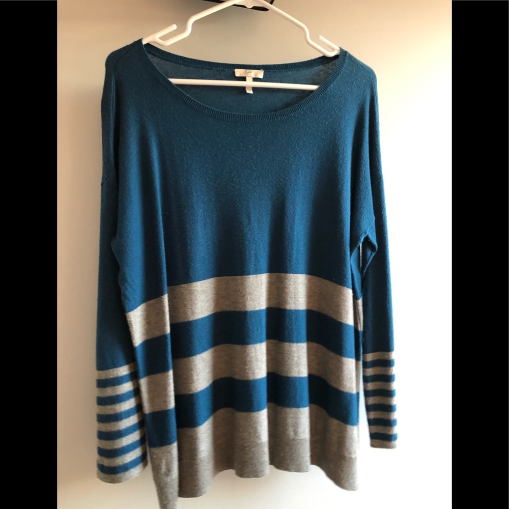 Joie striped long sleeve sweater